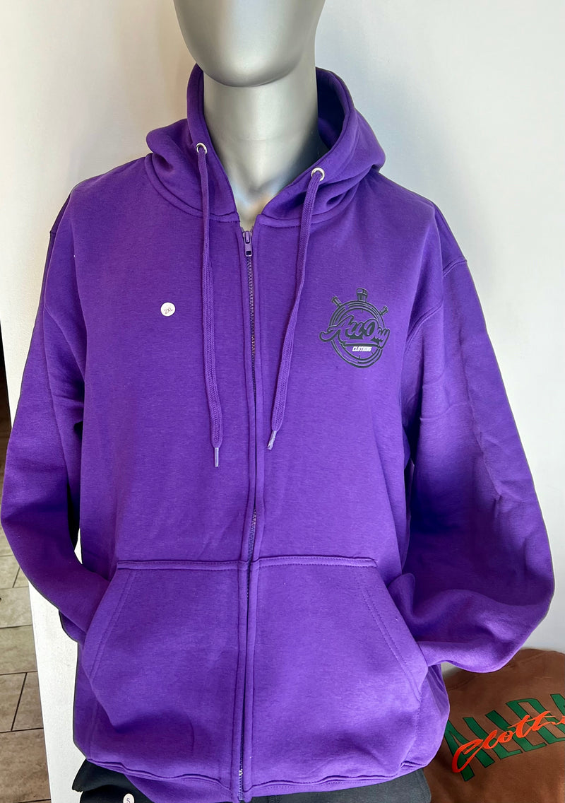 “Purp” All Day zip up hoodie